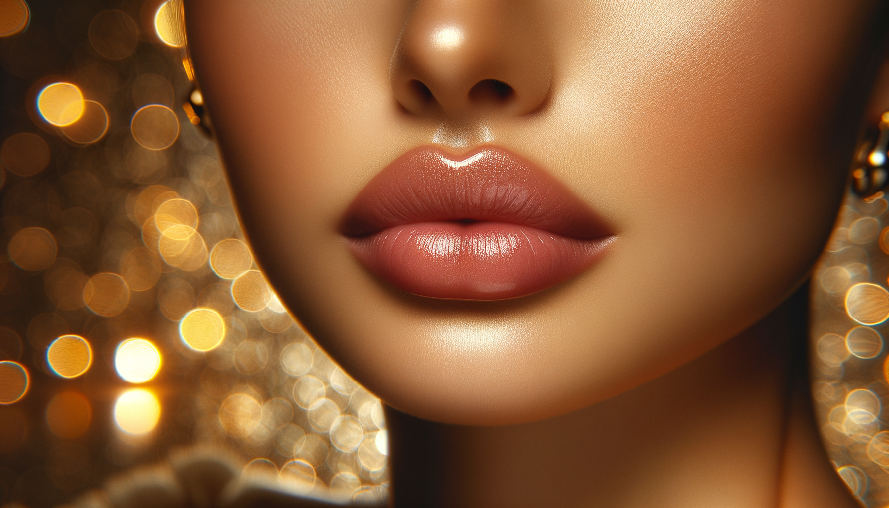 Natural lip filler results